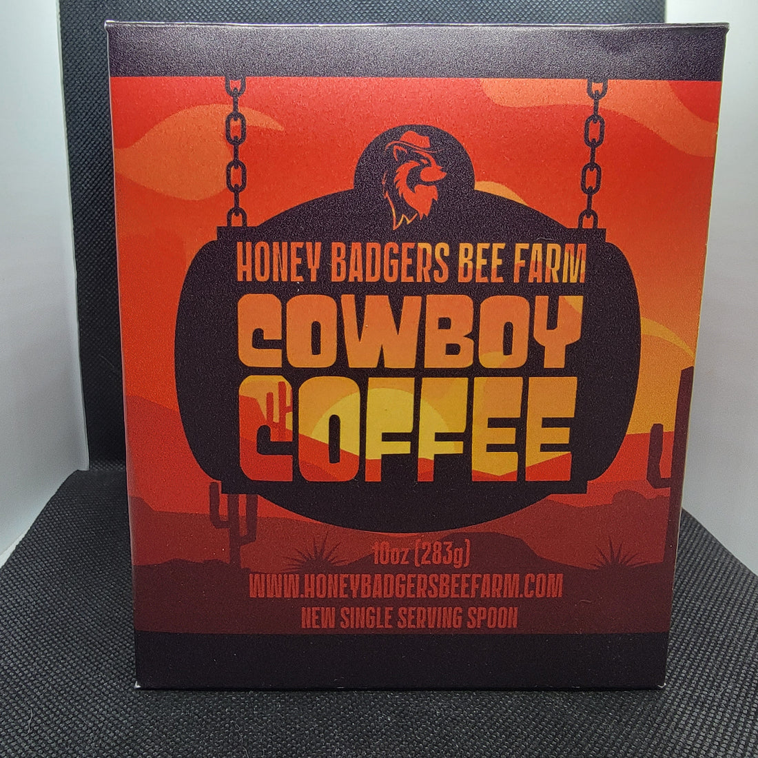 Cowboy Honey Instant Coffee | All-in-One | Honey Badgers Bee Farm