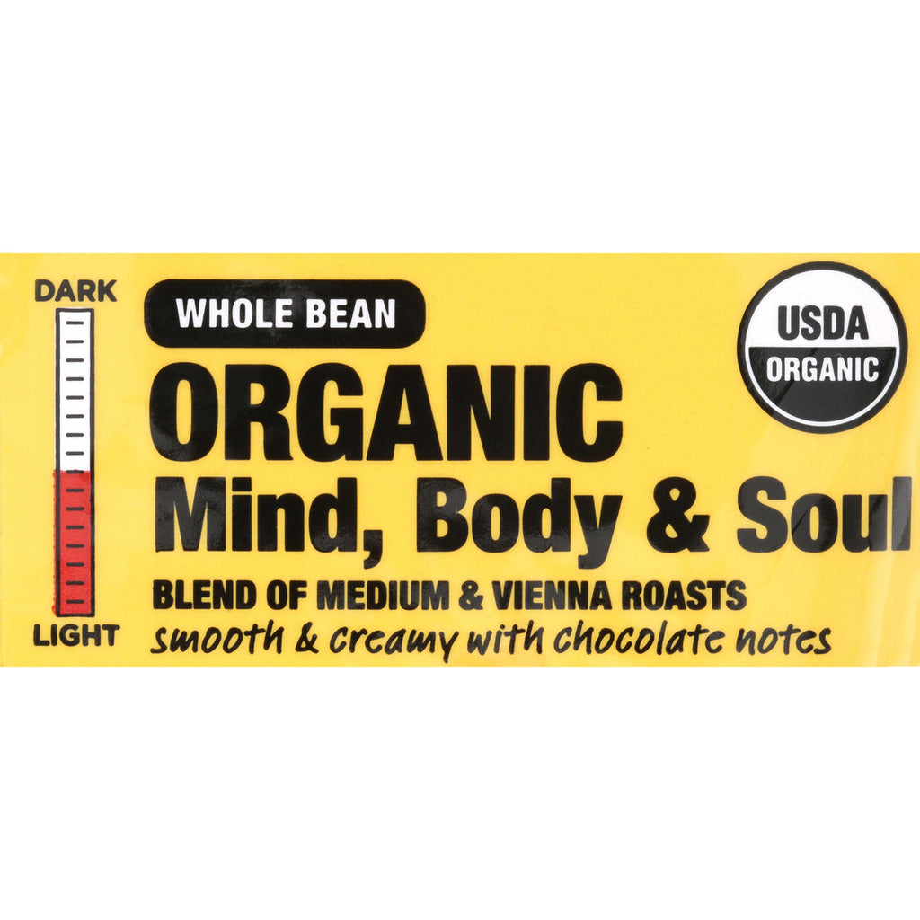 Equal Exchange Mind & Soul Whole Bean Coffee (6x12 Oz)