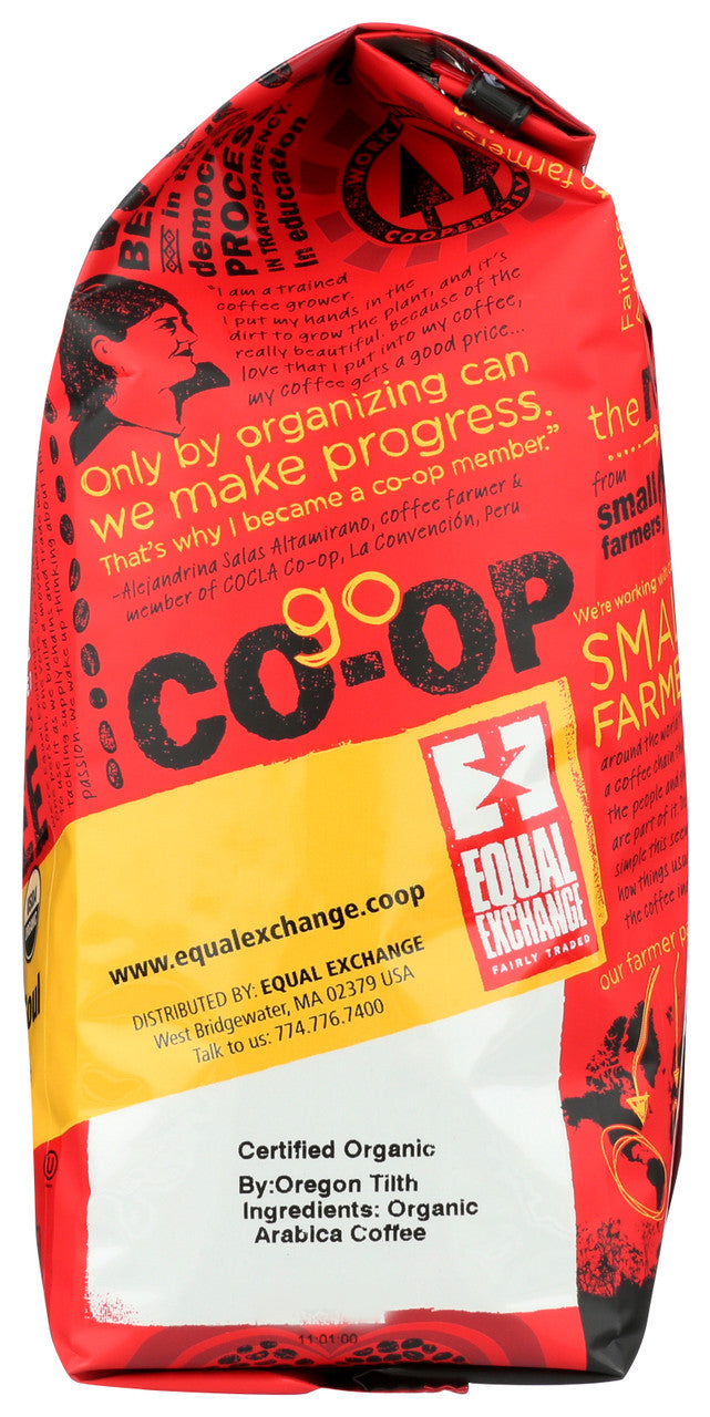 Equal Exchange Mind & Soul Whole Bean Coffee (6x12 Oz)