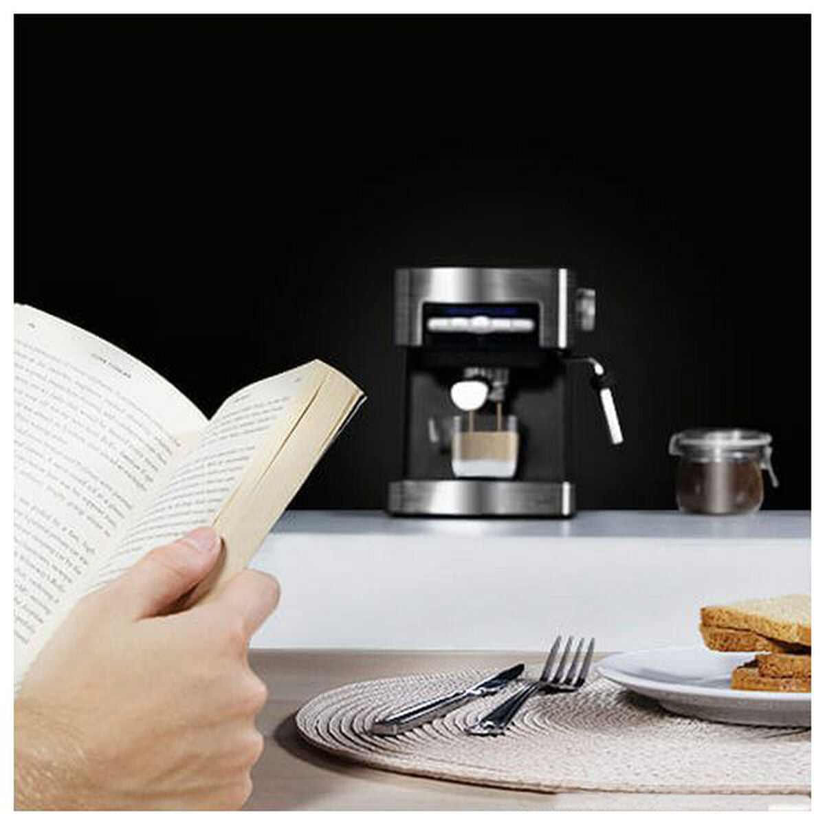 Express Coffee Machine Cecotec Power Espresso 20 Matic 850 W 1,5 L