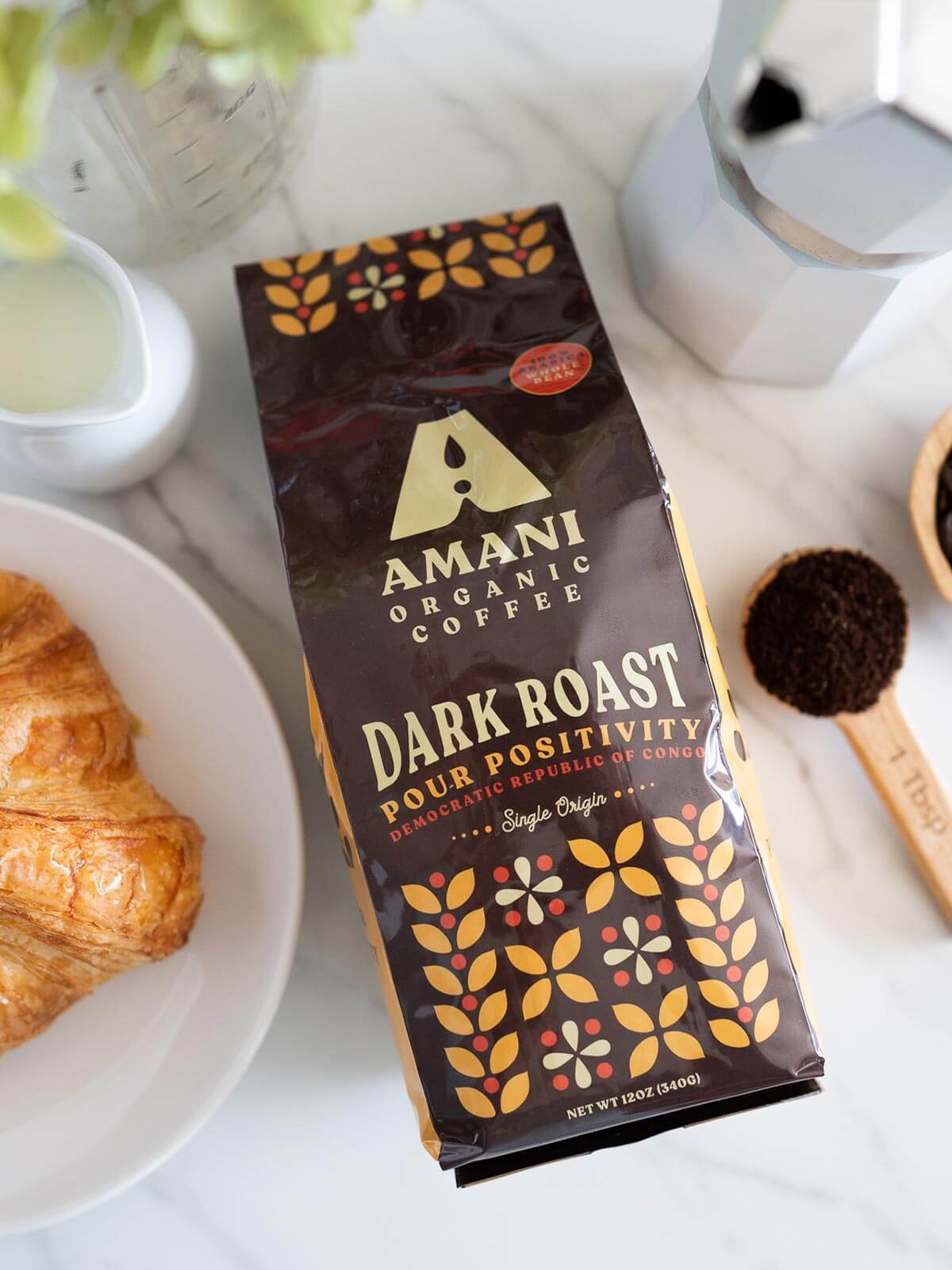 Dark Roast Organic Coffee - Single Origin Beans | Fuchsia Hades