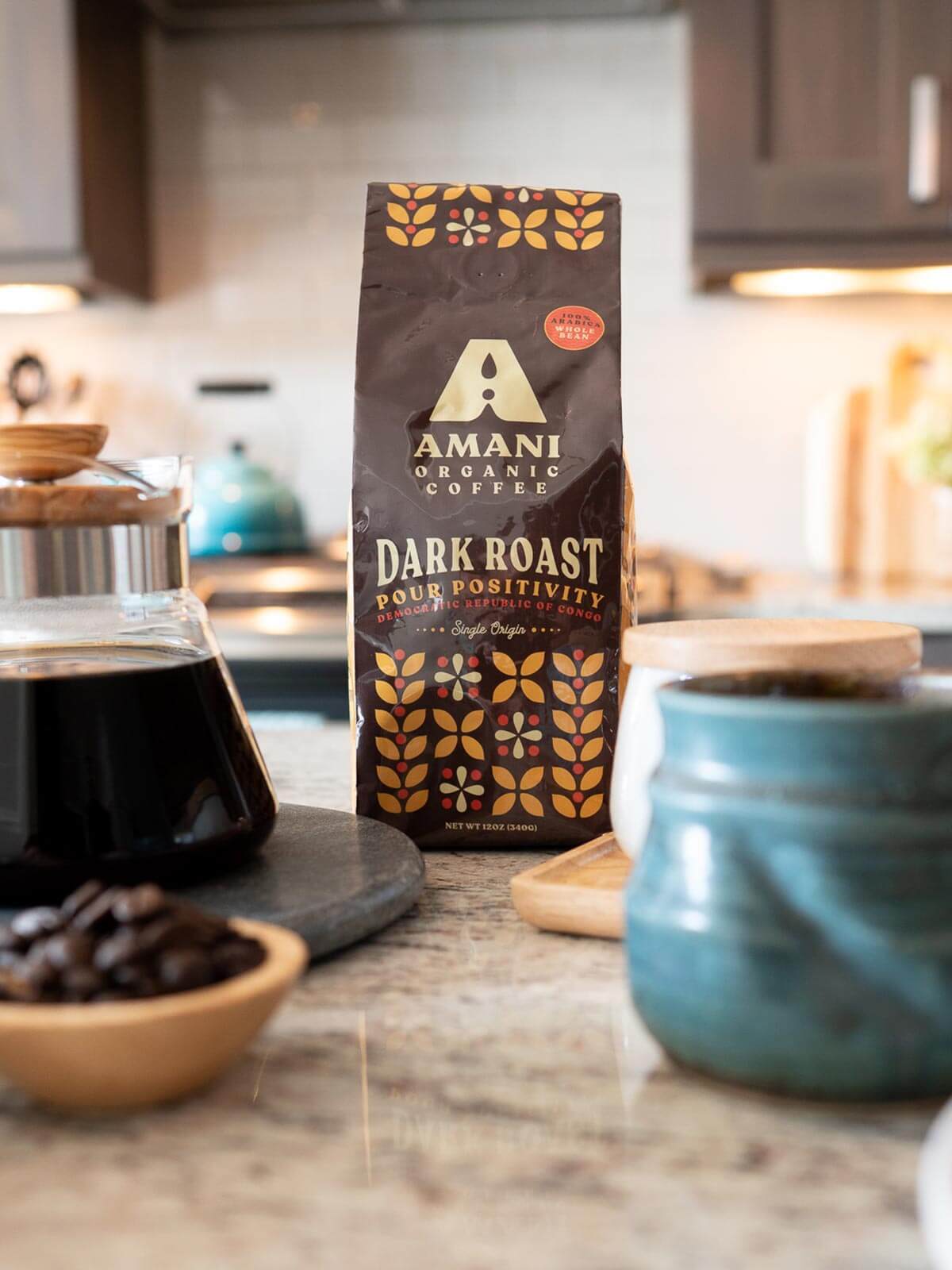 Dark Roast Organic Coffee - Single Origin Beans | Fuchsia Hades