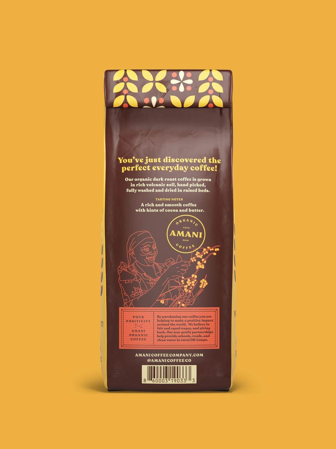 Dark Roast Organic Coffee - Single Origin Beans | Fuchsia Hades