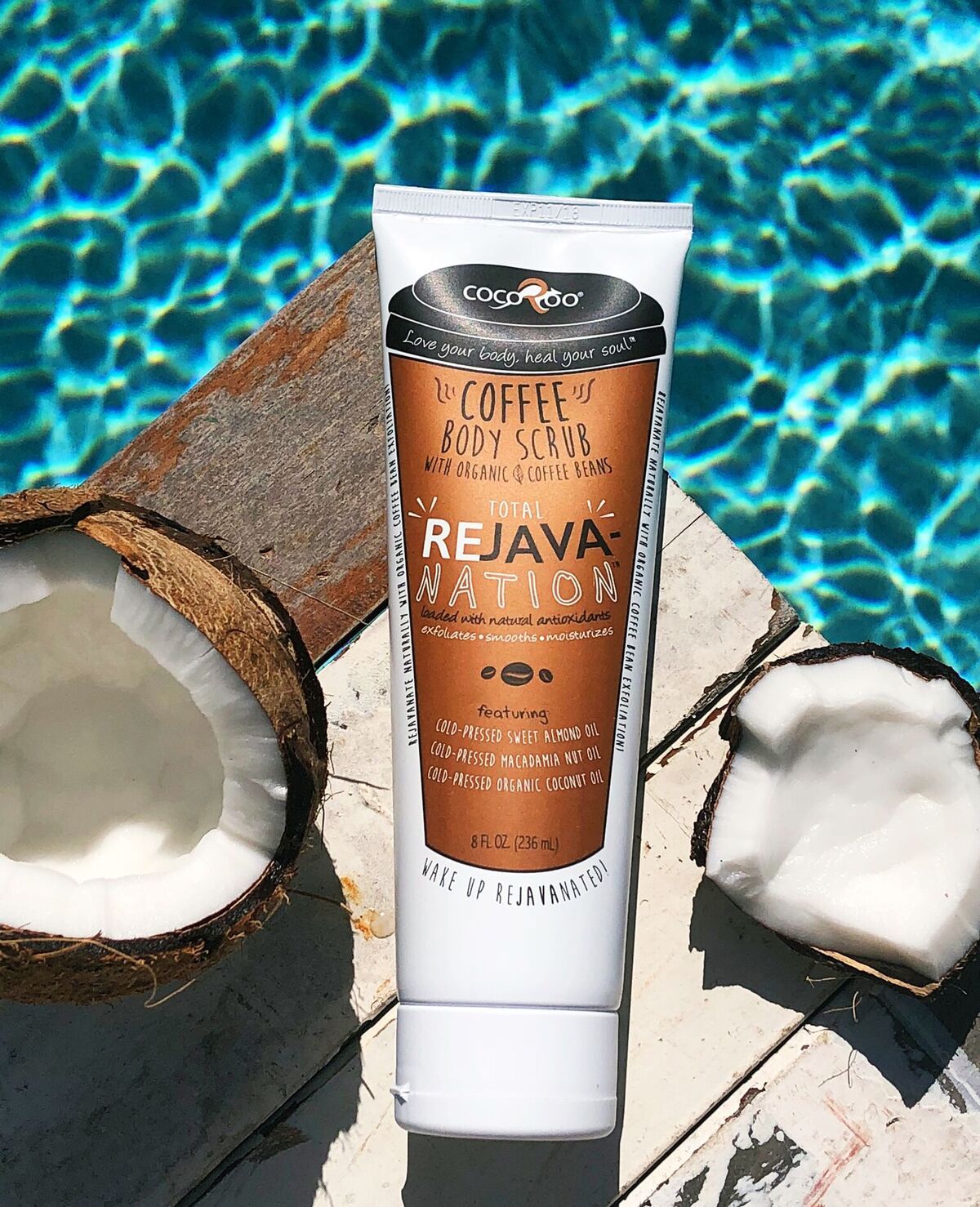 Total ReJAVAnation Coffee Scrub | Natural Body Exfoliator