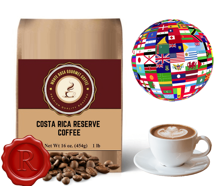 Costa Rica Reserve Coffee Beans | Gourmet SHB Medium Roast