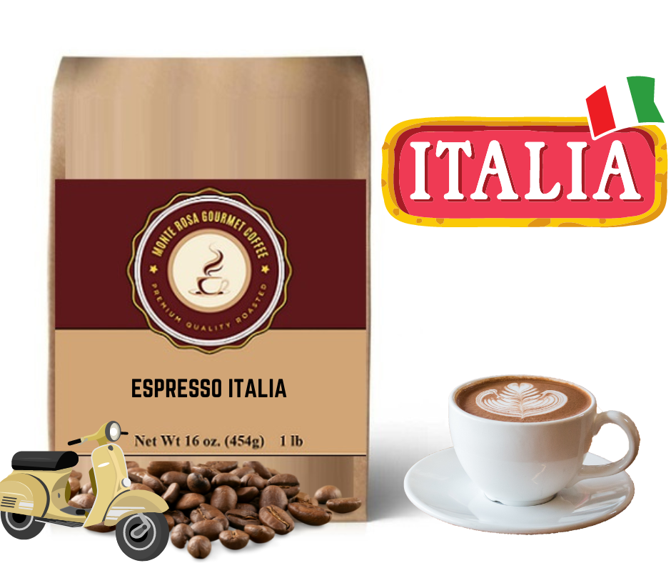 Espresso Italia Decaf: Full City Roast Arabica Blend | Copper Hades