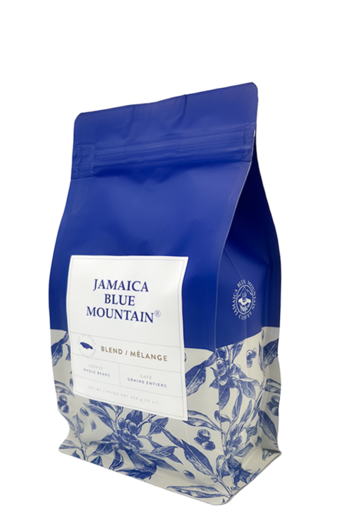 Jamaica Blue Mountain Coffee Blend - Roasted Whole Beans - Erin Misty