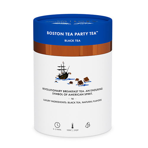 Boston Tea Party Luxury Black Tea - Organic 12ct Canister
