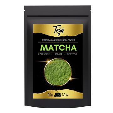 Organic Japanese Matcha Green Tea Powder 40g | Tega Premium