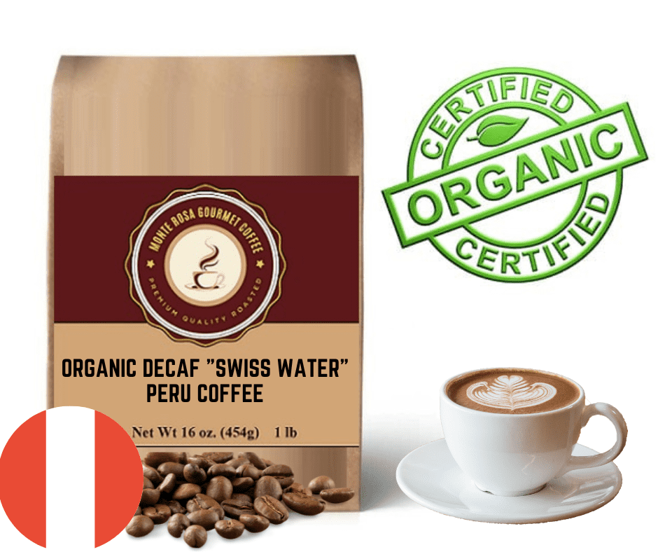 Organic Decaf "Swiss Water" Peru Coffee