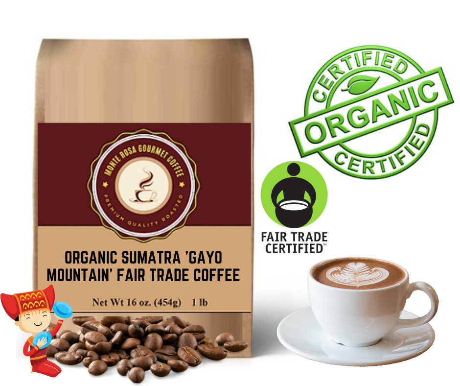 Organic Sumatra Fair Trade Coffee - Gayo Mountain | Copper Hades