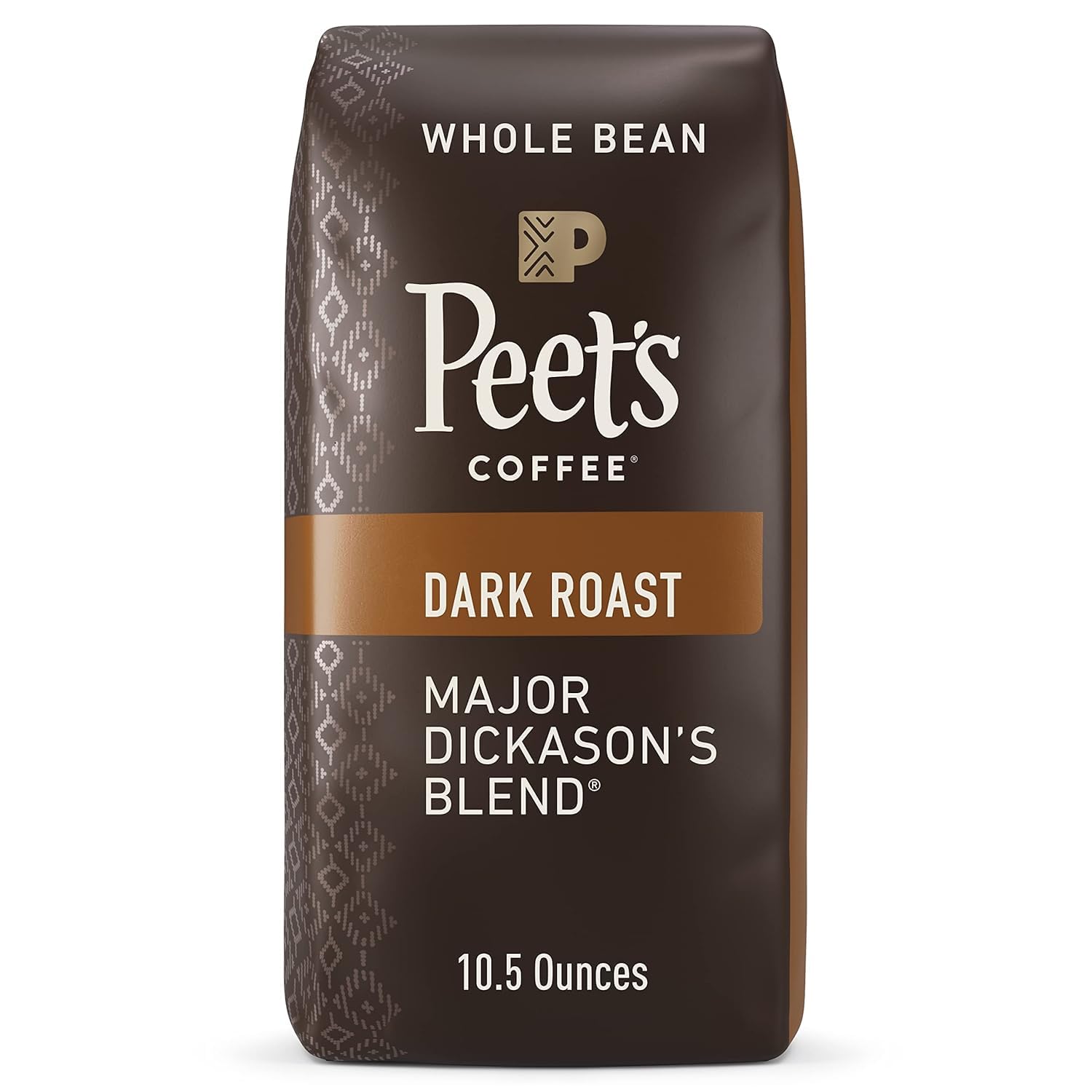 Peet's Coffee Major Dickasons Blend Dark Roast Whole Bean Coffee, 10.5