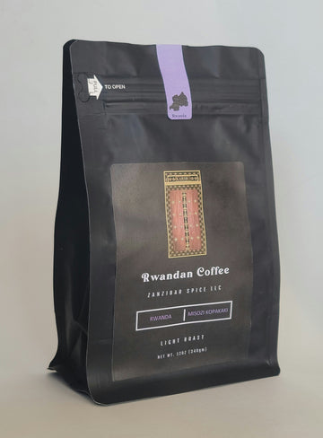 Light Roast Rwanda Coffee - Plain Beans | Aquamarine Hades