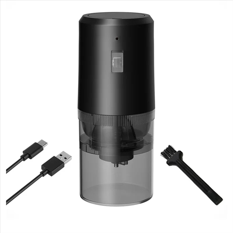 Portable Electric Coffee Grinder & Bean Machine - Rechargeable