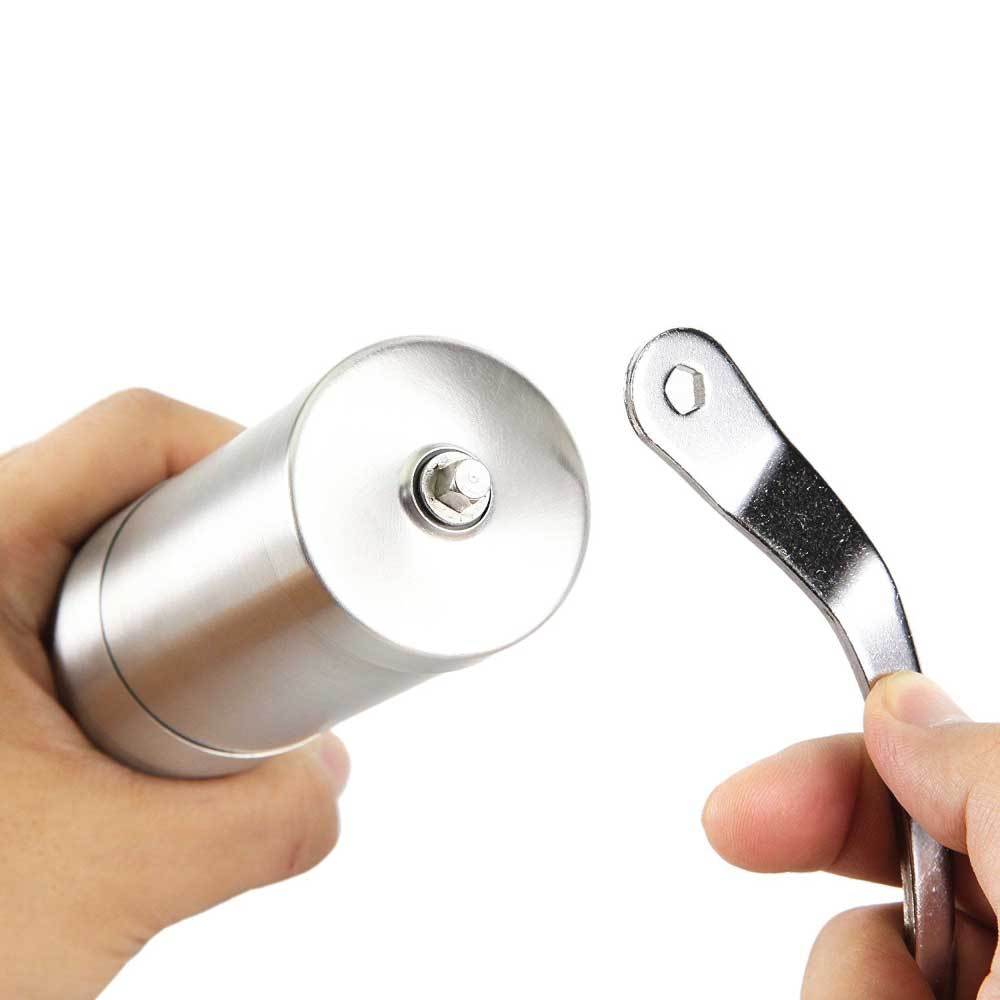 Coffee Bean Grinder - Stainless Steel Ceramic Burr Manual Hand Crank