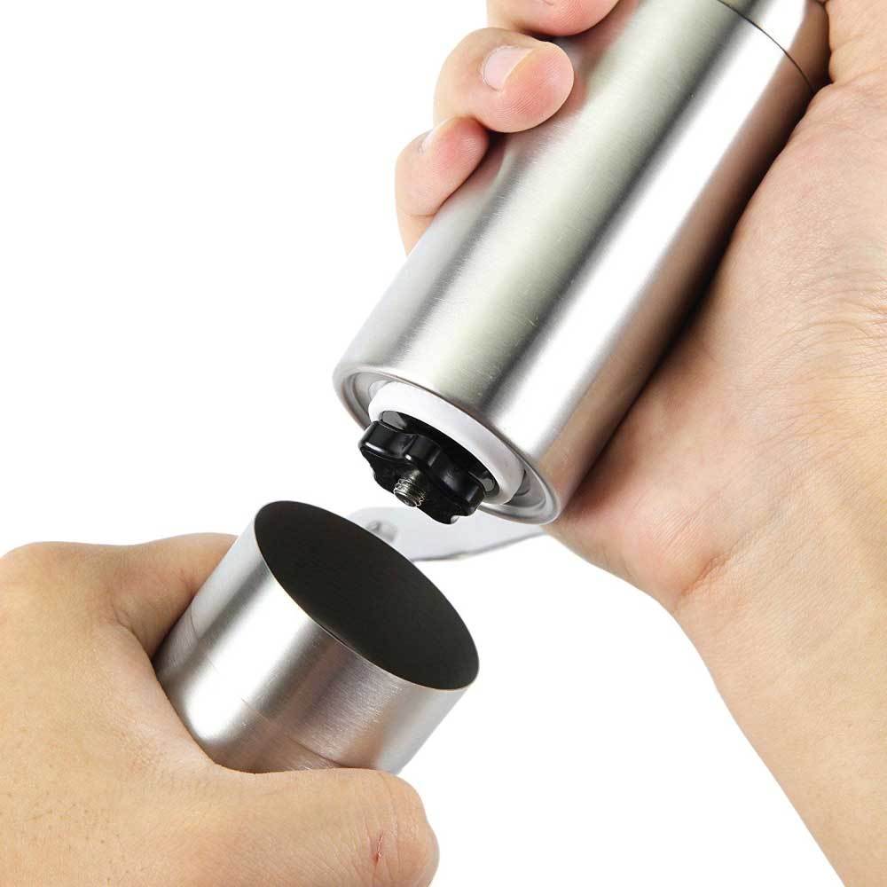 Coffee Bean Grinder - Stainless Steel Ceramic Burr Manual Hand Crank