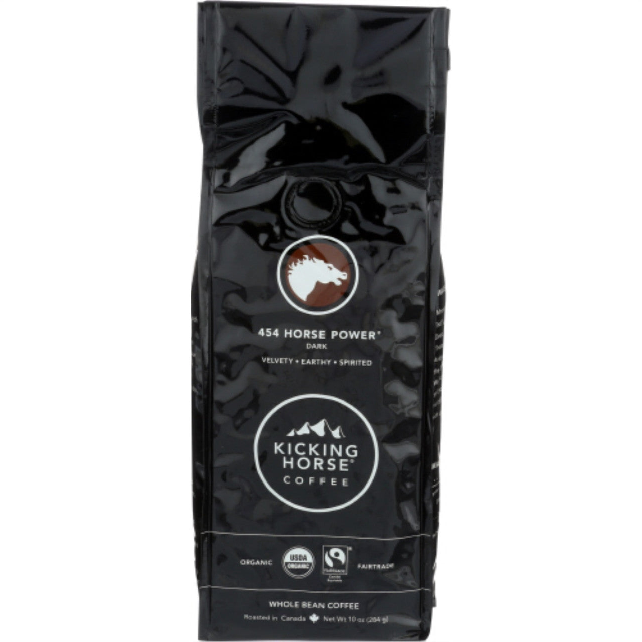 Kicking Horse 454 Horse Power Dark Whole Bean Coffee (6x10 OZ)