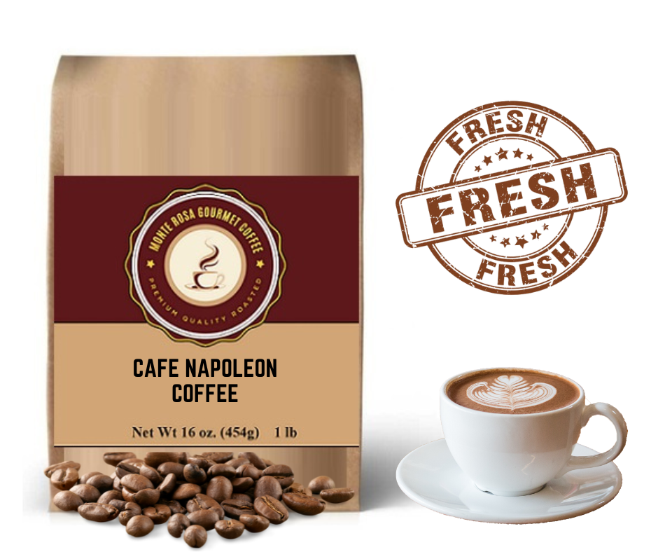 Café Napoleon Flavored Coffee - Gourmet Hazelnut Caramel | Copper Hades
