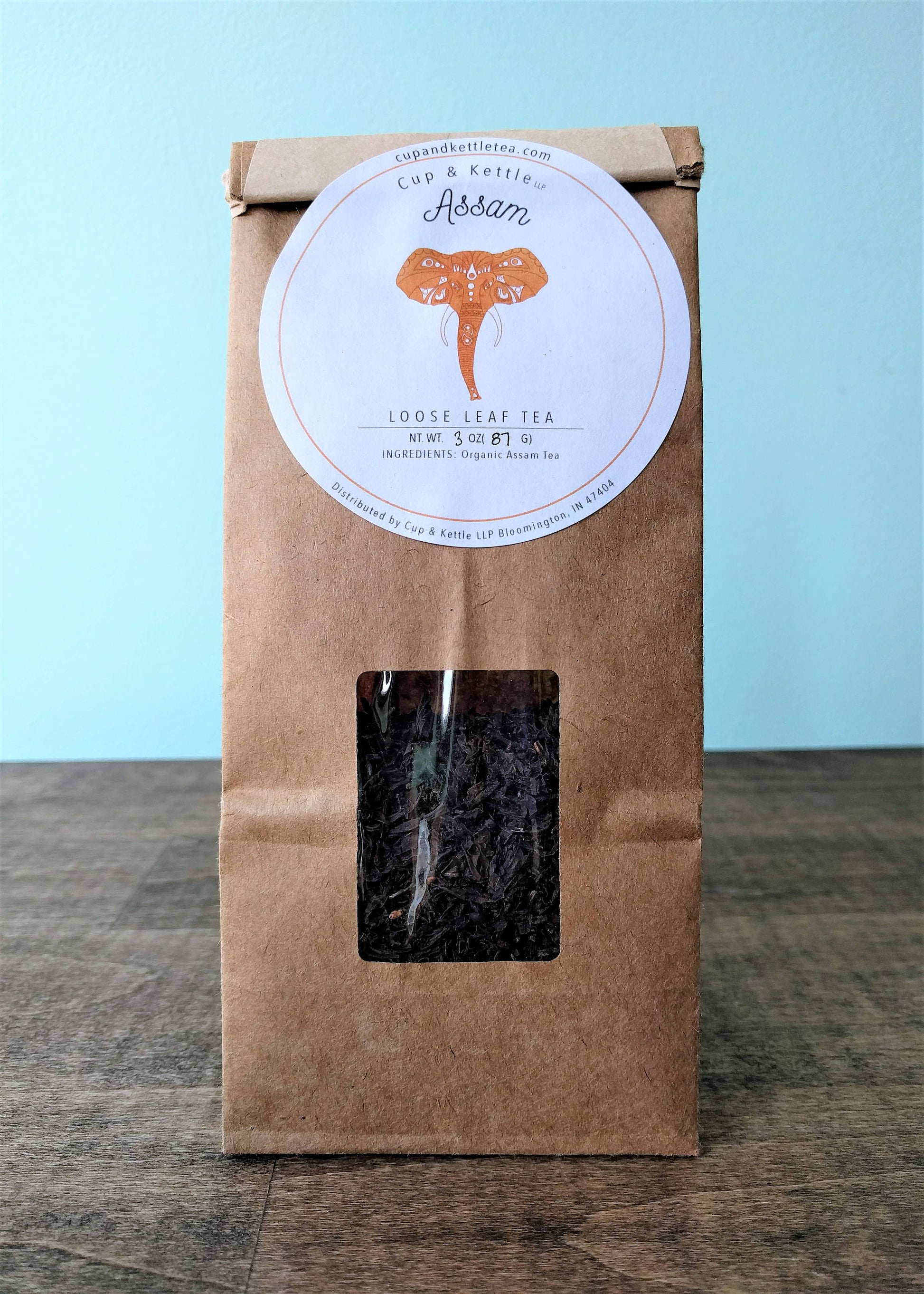 Assam Tea 3 oz Bag | Loose Leaf Organic Black Tea - DC-Cup & Kettle