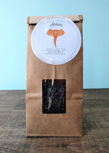 Assam Tea 3 oz Bag | Loose Leaf Organic Black Tea - DC-Cup & Kettle