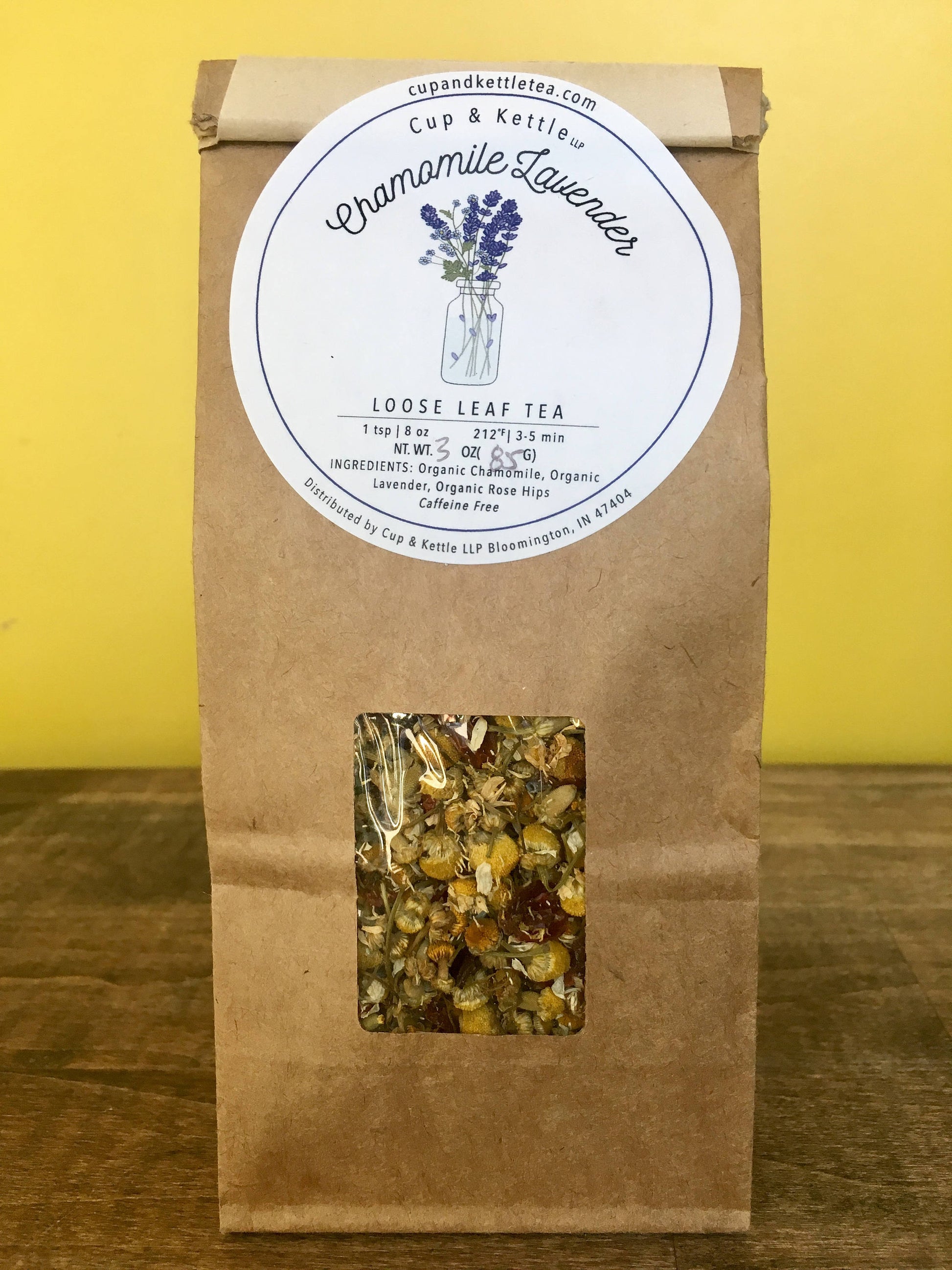 Chamomile Lavender Tea Bag - Soothing Herbal Blend | DC-Cup & Kettle