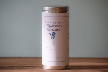 Chamomile Lavender Tea: Soothing Organic Herbal Blend 2 oz Tin