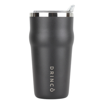 DRINCO 20oz Insulated Beer Mug & Bottle Opener - Jet Black