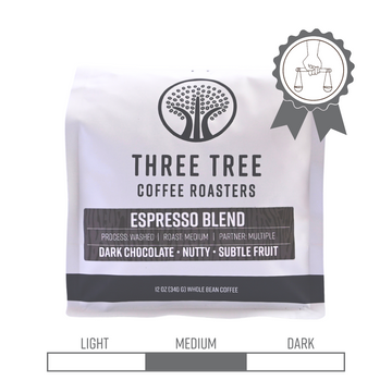 Espresso Blend Beans - Rich Chocolatey Coffee | Three Tree Coffee