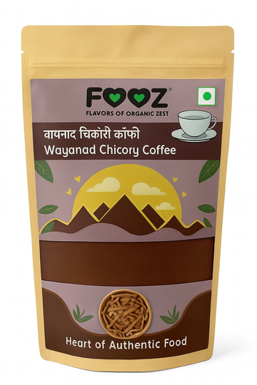 Wayanad Chicory Coffee | 100% Natural Herbal Blend | FOOZ