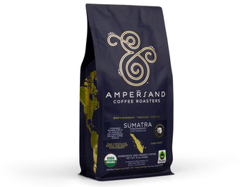 Sumatra Fair Trade Organic Coffee Beans - Dark Roast, 12 oz.